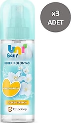 Uni Baby Çiçeksi Kokular Bebek Kolonyası 150 ml 3 Adet