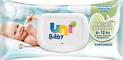 Uni Baby Hassas Dokunuş 52 Yaprak Islak Mendil