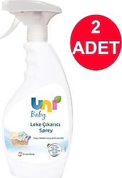 Uni Baby Leke Çıkarıcı Sprey 500 ml 2 Adet