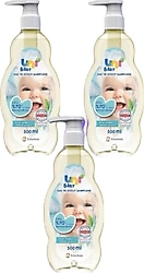 Uni Baby Saç ve Vücut Şampuanı 500 ml 3 Adet