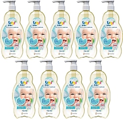 Uni Baby Saç ve Vücut Şampuanı 700 ml 9 Adet