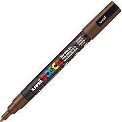 Uni-Ball PC-3M 0.9-1.3 mm Kahverengi Boyama Markörü
