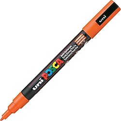 Uni-Ball PC-3M 0.9-1.3 mm Turuncu Boyama Markörü