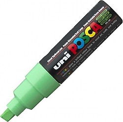 Uni-Ball Posca PC-8K 8 mm Kesik Uç Açık Yeşil Boyama Markörü