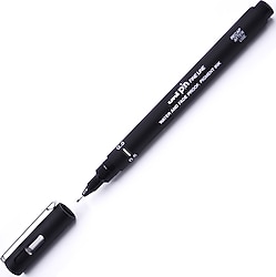 Uni-Ball Pin 200 0.5 mm Fine Line Akrilik Uçlu Çizim Kalemi