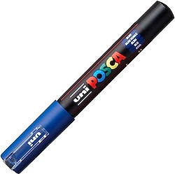 Uni-Ball Posca PC-1M 0.7 mm Mavi Marker Kalem