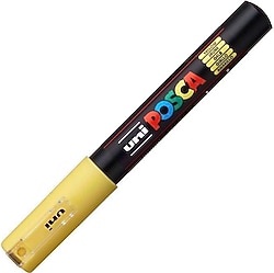 Uni-Ball Posca PC-1M 0.7 mm Sarı Marker Kalem