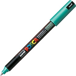 Uni-Ball Posca PC-1MR 0.7 mm Metalik Yeşil Marker Kalem