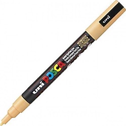 Uni-Ball Posca PC-3M 0.9-1.3 mm Açık Turuncu Boyama Markörü