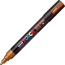 Uni-Ball Posca PC-5M 1.8-2.5 mm Metalik Bronz Boyama Markeri
