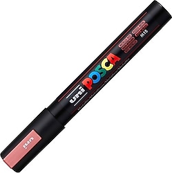 Uni-Ball Posca PC-5M 1.8-2.5 mm Metalik Kırmızı Boyama Markeri