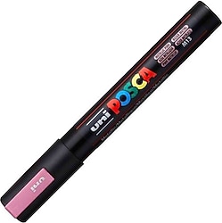 Uni-Ball Posca PC-5M 1.8-2.5 mm Metalik Pembe Boyama Markeri