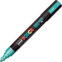 Uni-Ball Posca PC-5M 1.8-2.5 mm Metalik Yeşil Boyama Markeri