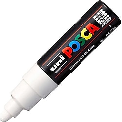 Uni-Ball Posca PC-7M 4.5-5.5 mm Beyaz Boyama Markörü
