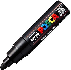 Uni-Ball Posca PC-7M 4.5-5.5 mm Siyah Boyama Markörü