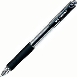 Uni-Ball SN-100 Laknock Micro 0.5 mm Siyah Tükenmez Kalem