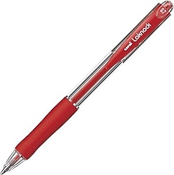 Uni-Ball SN-100 Laknock Micro 0.7 mm Kırmızı Tükenmez Kalem