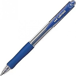Uni-Ball SN-100 Laknock Micro 0.7 mm Mavi Tükenmez Kalem