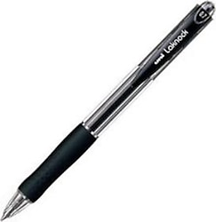 Uni-Ball SN-100 Laknock Micro 0.7 mm Siyah Tükenmez Kalem
