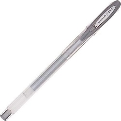 Uni-Ball UM-100 Signo Fine 0.7 mm Gümüş Jel Kalem