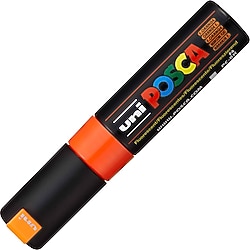 Uni-Ball Posca PC-8K 8 mm Kesik Uç Boyama Markörü