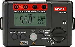 Uni-t UT501B İzolasyon Megeri