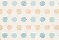 Unigo Pastel Honeycomb Oyun Matı 140x140 cm 8 mm