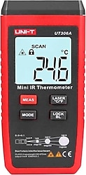 Uni-t UT-306A Mini İnfrared Lazer Termometre
