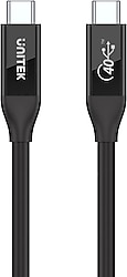 Unitek C14100BK-0.8M 0.8 m Type-C to Type-C Hızlı Şarj Kablosu