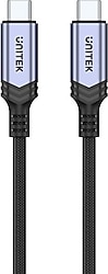 Unitek C14110GY-2M 2 m Type-C to Type-C Hızlı Şarj Kablosu