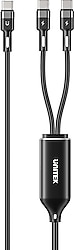 Unitek C14146ABK 1.8 m 2in1 Hızlı Şarj Kablosu