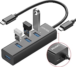 Unitek Y-3089Z Type-C 5 Port USB Çoğaltıcı