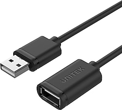 Unitek Y-C449GBK 1.5 m USB 2.0 Uzatma Kablosu