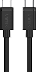 Unitek Y-C477BK 1 m Type-C to Type-C Hızlı Şarj Kablosu