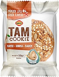 Uno 50 gr Hurma Kayısı Badem Cookies