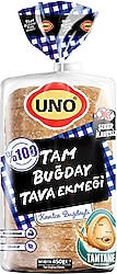 Uno Tam Buğday Ve Kavılca Unlu Tava Ekmeği 450 gr