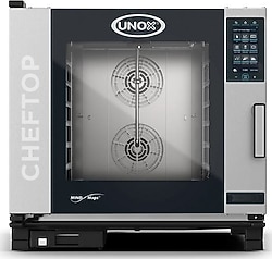 Unox Cheftop Plus XEVC-0621-EPRM Kombi Konveksiyonlu Endüstriyel Fırın