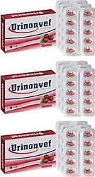 Urinonvef Cranberry 30 Kapsül 3 Adet