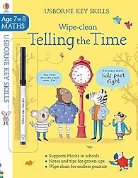 Usborne - Wipe Clean Telling The Time - Holly Bathie