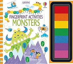 Usborne Fingerprint Activities Monsters