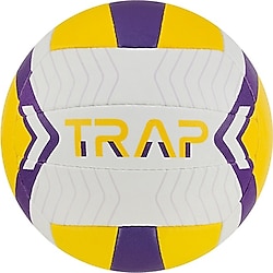 USR Trap 1.1 Beyaz-Sarı-Lacivert 5 Numara Voleybol Topu