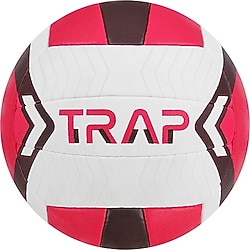 USR Trap 1.2 Beyaz-Kırmızı-Siyah 5 Numara Voleybol Topu