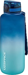 Uzspace 3056-4 Mavi-Yeşil 1500 ml Tritan Motivasyon Matarası