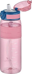 Uzspace 4106 Pembe 600 ml Pipetli Matara