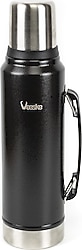 Vaeske Siyah 1300 ml Çelik Termos