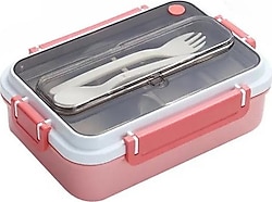 Vagonlife VGN-528 Pembe Çelik Beslenme Kutusu