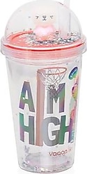 Vagonlife VGN042 450 ml Pipetli Plastik Bardak