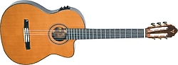 Valencia CCG1 İnce Kasa 4/4 Boy Elektro Klasik Gitar