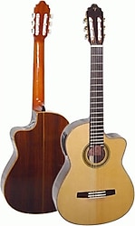 Valencia CG50CE Elektro Klasik Gitar