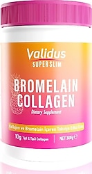 Validus Collagen Peptides Bromelain Powder 300 gr